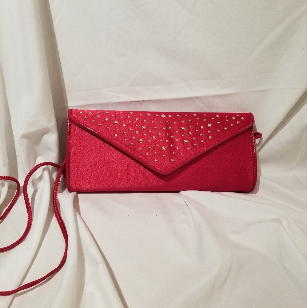 Red clutch (purse)